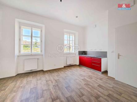 Pronájem bytu 1+kk, 33 m2, Studeněves, okr. Kladno | Pronájem bytu, 1+kk, 33 m²