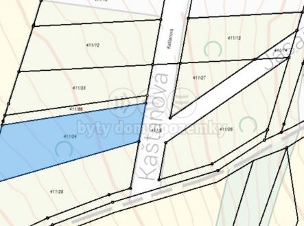 k mapa 41124.jpg | Prodej - pozemek pro bydlení, 1 388 m²