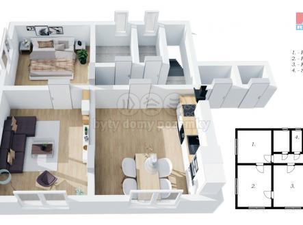 půdorys (11).jpg | Prodej - chata/rekreační objekt, 110 m²