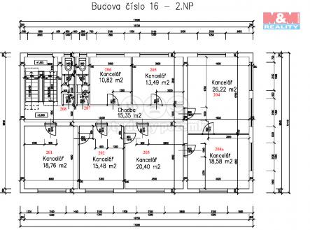 B16_2NP_plánek (2).png | Pronájem - kanceláře, 150 m²