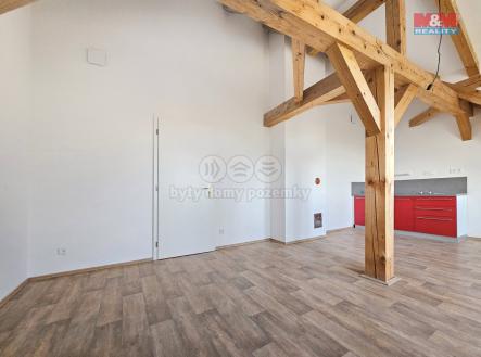 Pronájem bytu 1+kk, 39 m2, Studeněves, okr. Kladno | Pronájem bytu, 1+kk, 39 m²