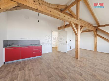 Pronájem bytu 1+kk, 47 m2, Studeněves, okr. Kladno | Pronájem bytu, 1+kk, 47 m²