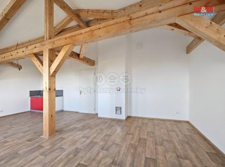 Pronájem bytu 1+kk, 47 m2, Studeněves, okr. Kladno | Pronájem bytu, 1+kk, 47 m²