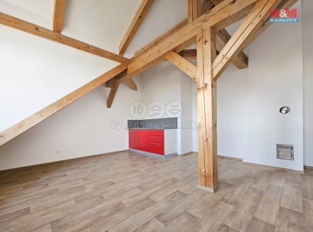 Pronájem bytu 1+kk, 37 m2, Studeněves, okr. Kladno | Pronájem bytu, 1+kk, 37 m²