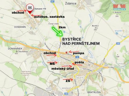 MAPA OV Domanín 110.jpg | Prodej bytu, 3+1, 81 m²