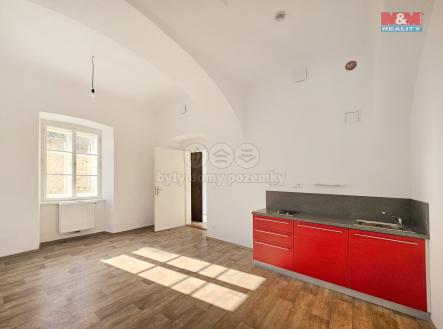 Pronájem bytu 1+kk, 30 m2, Studeněves, okr. Kladno | Pronájem bytu, 1+kk, 30 m²