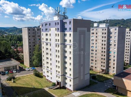 Pohled na dům | Prodej bytu, 2+kk, 42 m²