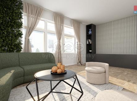 vizualizace pracovna | Prodej - dům/vila, 184 m²