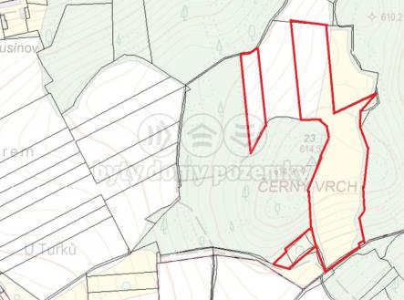 Beze jména.jpg | Prodej - pozemek, zemědělská půda, 47 154 m²