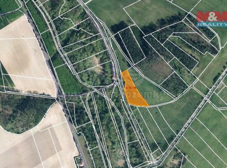 mapka | Prodej - pozemek, zemědělská půda, 7 398 m²