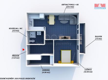 1 (22).jpg | Pronájem bytu, 2+kk, 50 m²