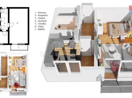 půdorys_.jpg | Prodej bytu, 1+1, 40 m²