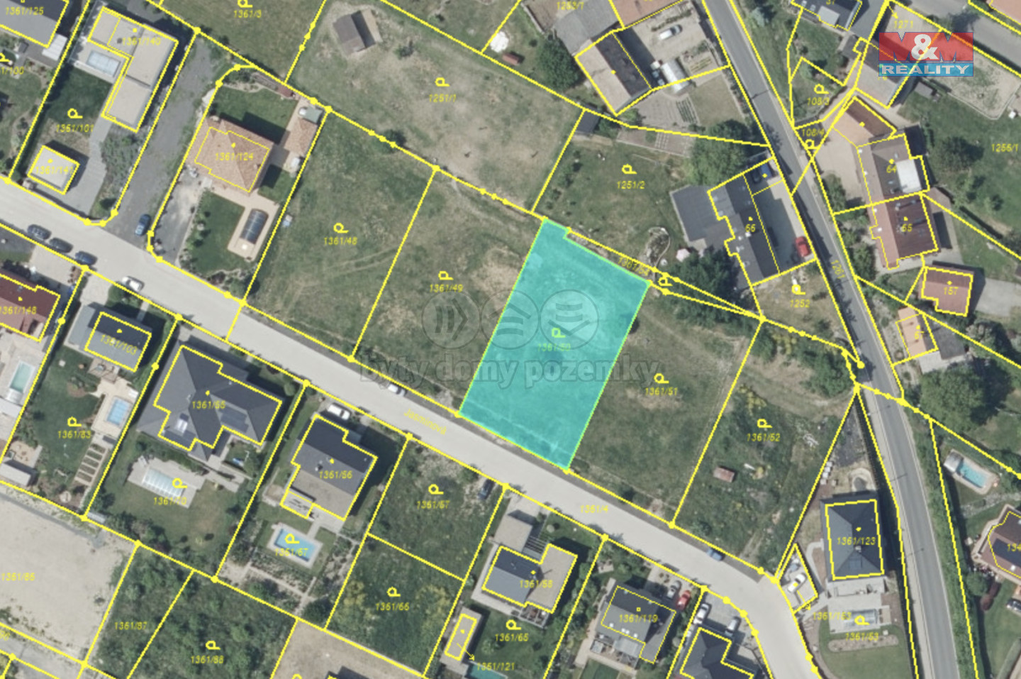 katastrální mapa