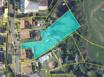 Ortofoto mapa | Prodej - pozemek pro bydlení, 1 750 m²