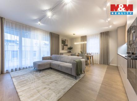 Obývací pokoj | Prodej bytu, 3+kk, 82 m²