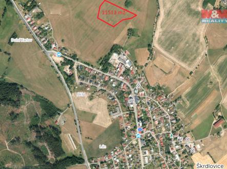 mapa 2.png | Prodej - pozemek, trvalý travní porost, 11 513 m²