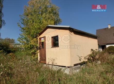 chatka na pozemku | Prodej - pozemek, zahrada, 335 m²