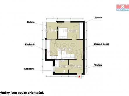 PÖdorys.jpg | Prodej bytu, 2+kk, 47 m²