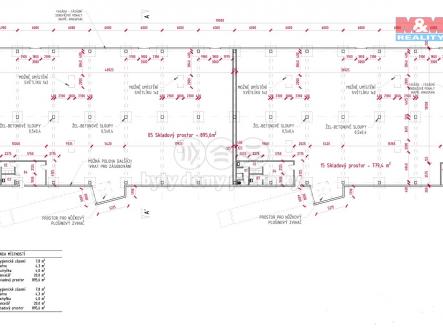 půdorys haly mělník.jpg | Prodej - pozemek pro komerční výstavbu, 9 280 m²