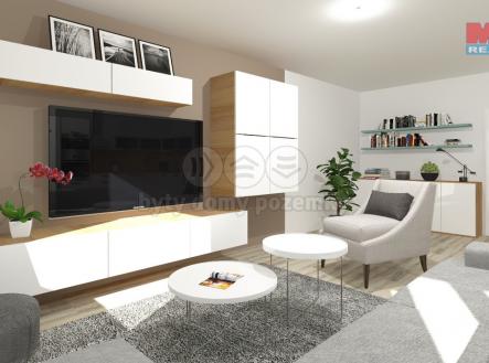 vizualizace | Prodej bytu, 3+1, 67 m²