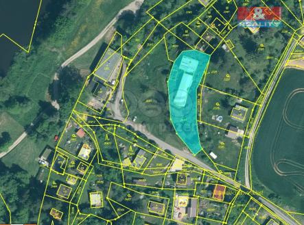 katastrální mapa Vojníkov opr1.jpg | Prodej - pozemek pro bydlení, 1 513 m²