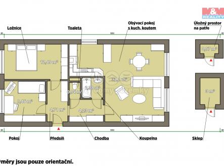 pudorys.jpg | Prodej bytu, 3+1, 71 m²