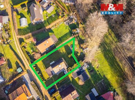 Zakreslený pozemek.jpg | Prodej - chata/rekreační objekt, 54 m²