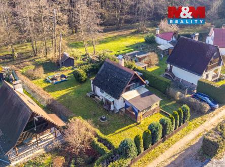 MESTECKO DRON-0001.jpg | Prodej - chata/rekreační objekt, 54 m²