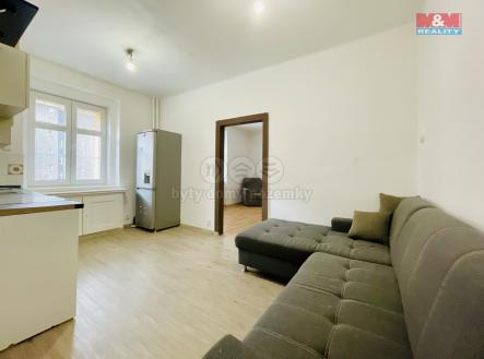 Obývací pokoj + kk | Pronájem bytu, 2+kk, 45 m²