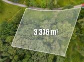 Prodej - pozemek, les, 3 376 m²