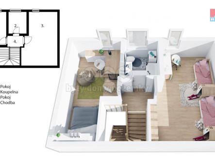 Půdorys.RDOpatovice.patro.jpg | Prodej - dům/vila, 80 m²