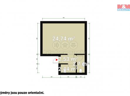 Půdorys_4.jpg | Pronájem - kanceláře, 32 m²