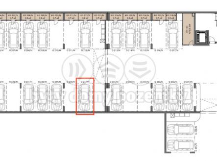 pudorys garaze 402.png | Prodej bytu, 2+1, 59 m²