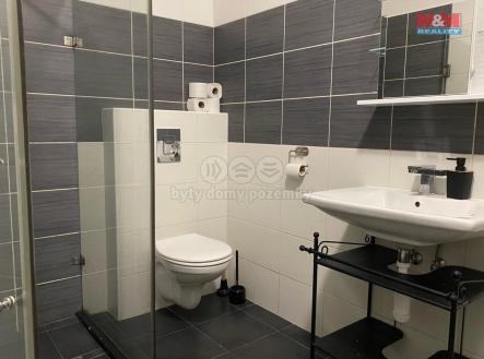 Koupelna a WC | Pronájem bytu, 2+kk, 50 m²