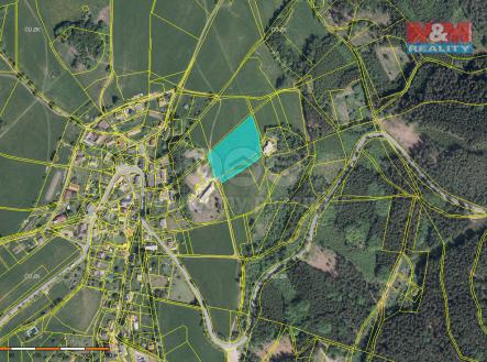 ortofoto, Dobrošov LV 237.png | Prodej - pozemek, zemědělská půda, 7 865 m²