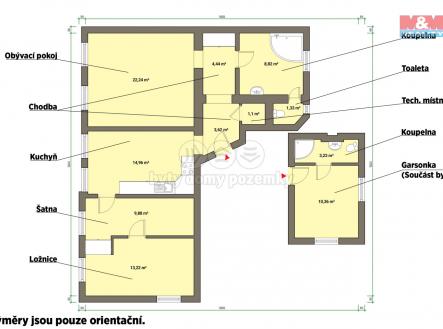 pudorys.jpg | Prodej bytu, 3+1, 86 m²