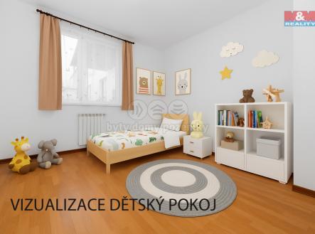 VIZUALIZACE POKOJ DĚTSKÝ.jpg | Prodej bytu, 3+1, 93 m²
