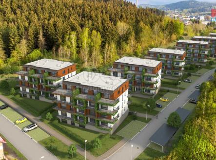 Vizualizace | Prodej bytu, 3+kk, 78 m²