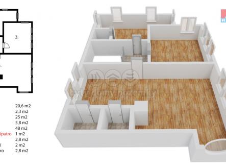 půdorys.jpg | Pronájem - kanceláře, 110 m²