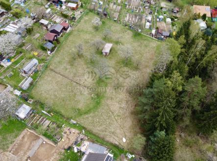 Pohled na pozemek | Prodej - pozemek pro bydlení, 3 196 m²
