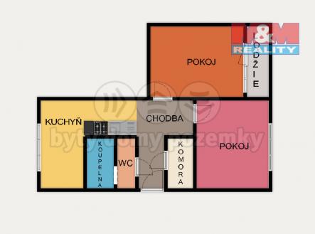 A.png | Prodej bytu, 2+1, 63 m²