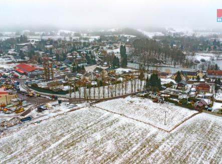 Pohled na pozemek | Prodej - pozemek pro bydlení, 997 m²