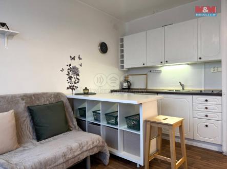 Pokoj s kk | Pronájem bytu, 1+kk, 21 m²