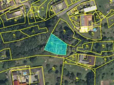 Katastr mapka orto stare mesto.jpg | Prodej - pozemek, zahrada, 490 m²