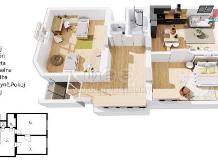 půdorys_3kk_verze_002.jpg | Prodej bytu, 3+kk, 97 m²