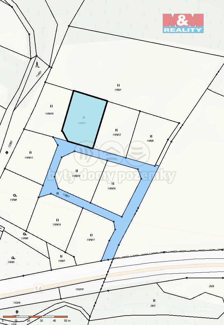 Katastrální mapa