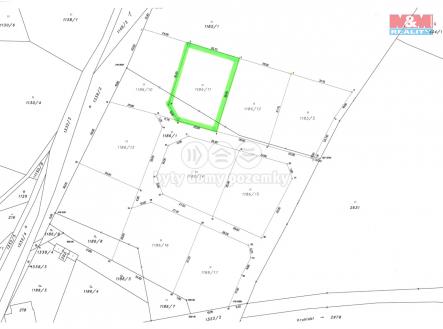 Katastrální mapa | Prodej - pozemek pro bydlení, 1 005 m²