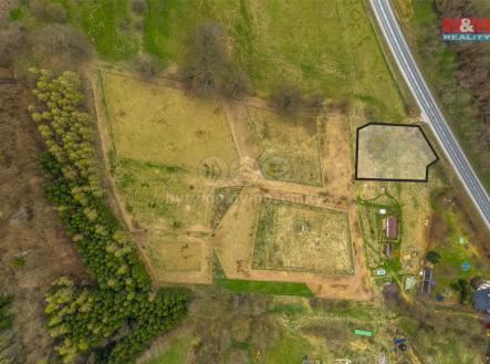 Pohled na pozemek | Prodej - pozemek pro bydlení, 1 060 m²