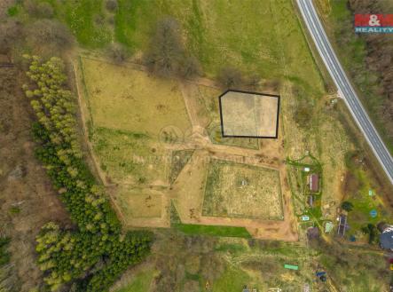 Pohled na pozemek | Prodej - pozemek pro bydlení, 1 040 m²