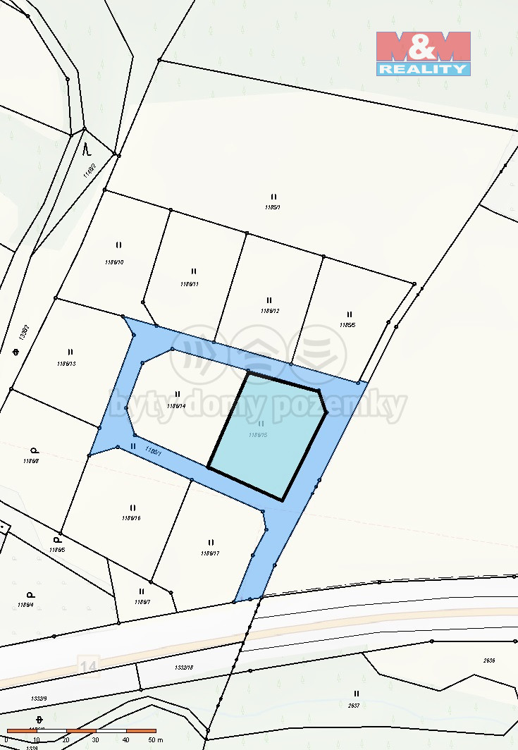 Katastrální mapa